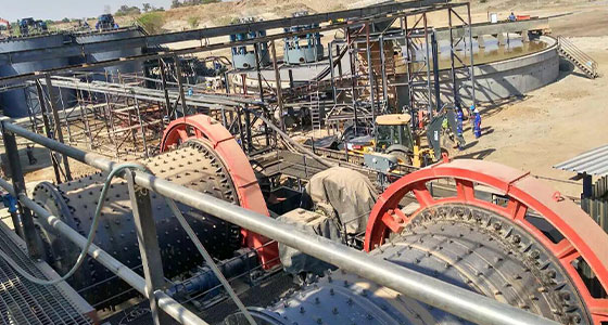 South Africa 600 TPD low-grade rock gold processing plant