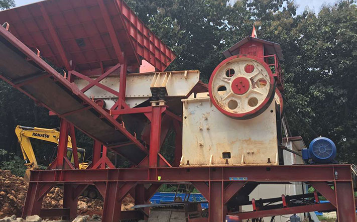 50t/h Gold Ore Crushing Project Site In South Africa