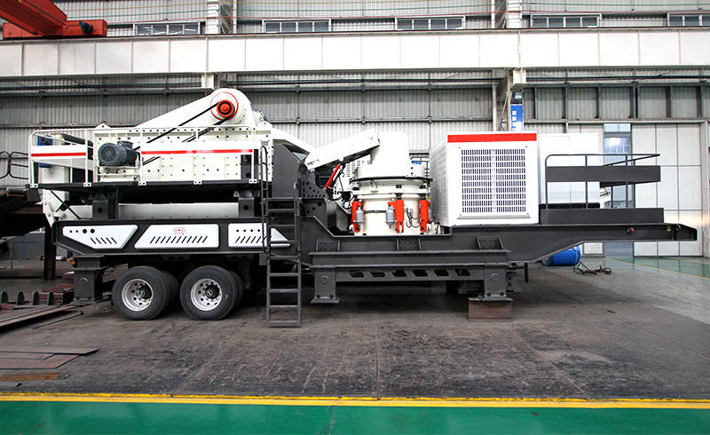 Mobile cone crusher