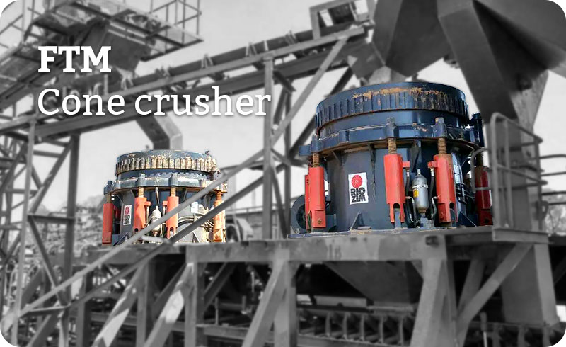 Hydraulic cone crushers