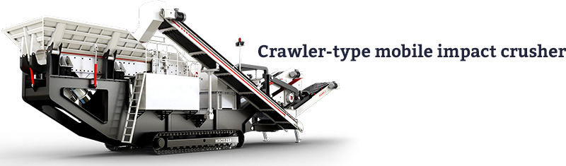 Crawler-type mobile impact crusher