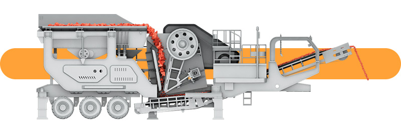 Crawler mobile jaw crusher working principle