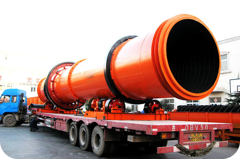 China Fote sand dryers are sending to India