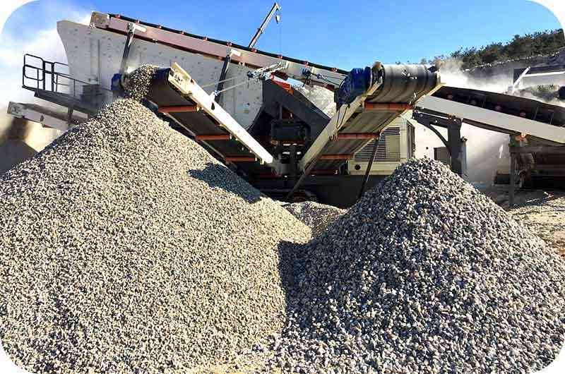 Crawler mobile impact crusher