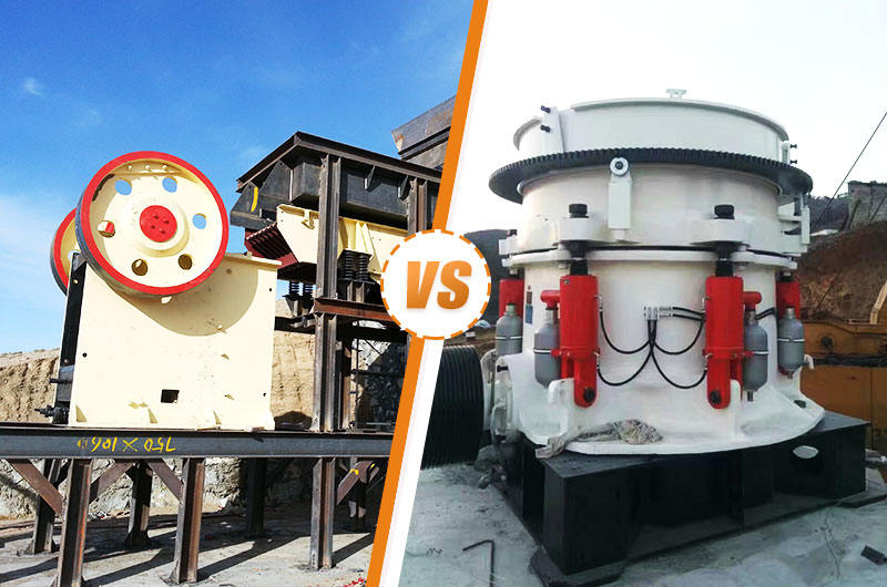 jaw crusher vs cone crusher