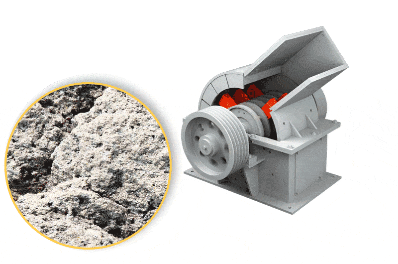 granite and hammer mill crusher