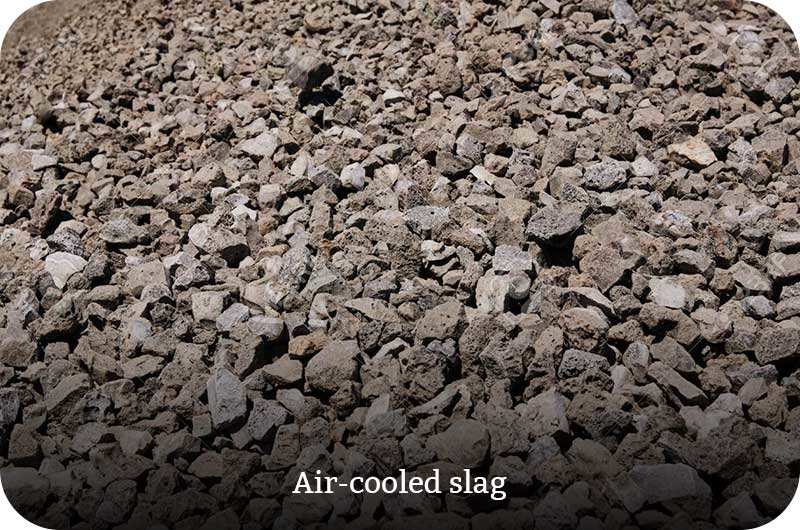 air-cooled slag